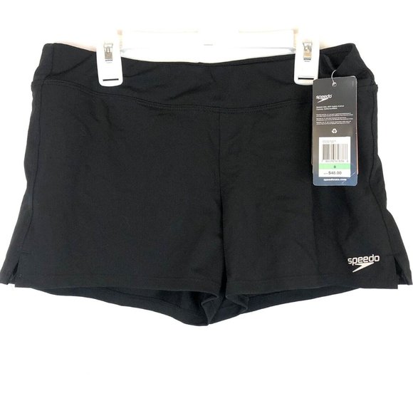 Speedo, Women’s Black Swim Shorts, Size 8, 7231219 - Picture 1 of 3